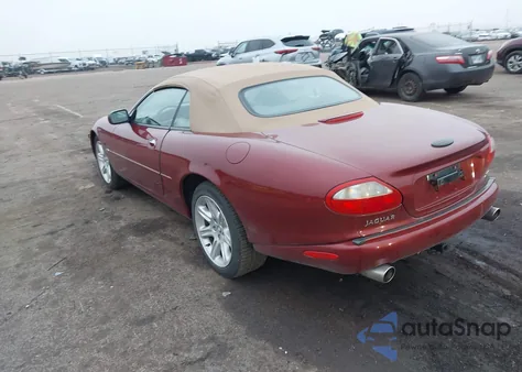 2000 Jaguar Xk8 from USA, damaged, VIN SAJJA42C7YNA04131